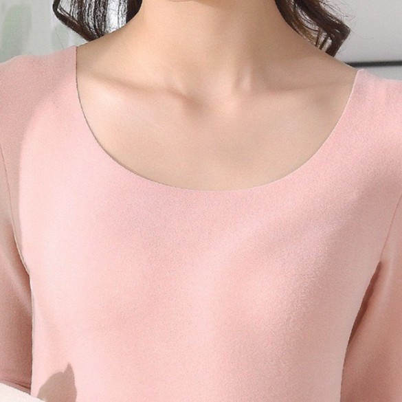 Áo Thun Nữ ❤️FREESHIP❤️ Áo Giữ Nhiệt Nữ Cao Cấp Mềm Mại - Áo Thu Đông Nữ Trẻ Trung Ôm Dáng mã 607