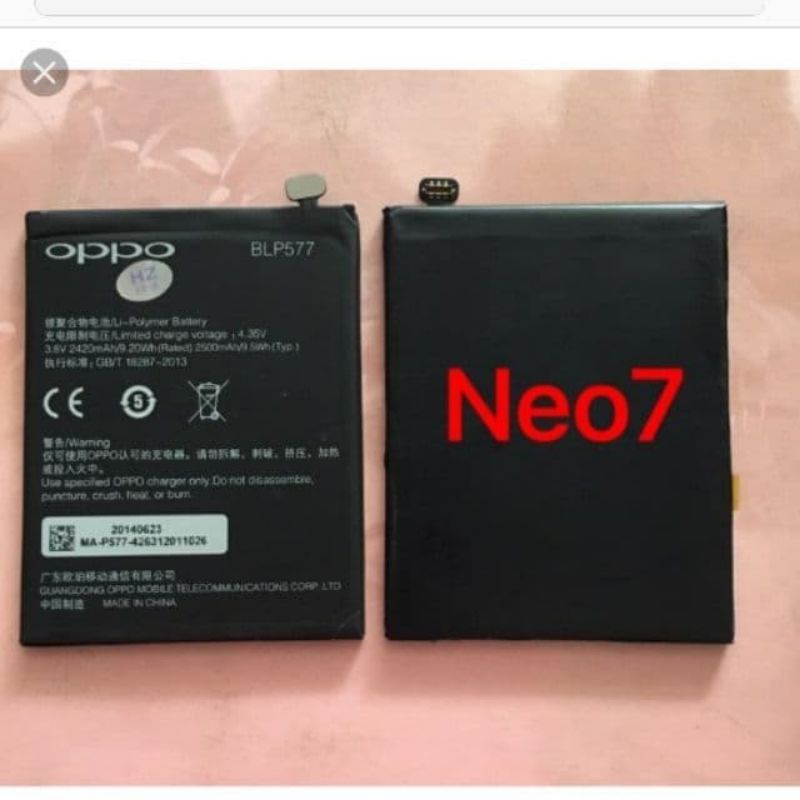 PIN OPPO chính hãng bóc máy BLP577 MIRROR 5/ A51W NEO 7/a33w bảo hành 6 tháng.