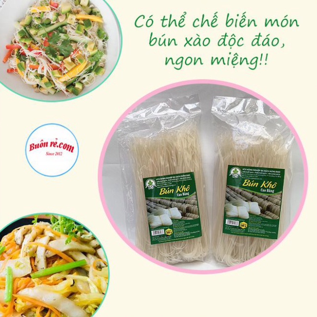 1kg Bún gạo trắng/Bún gạo khô đặc sản Cao Bằng nguyên chất  - Bữa ăn sáng lý tưởng