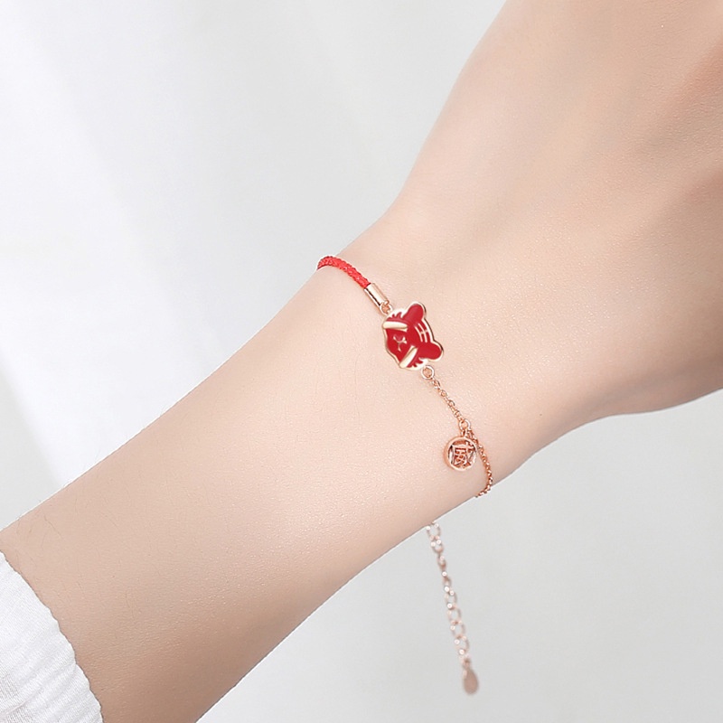 [Augustcloth | AugustJewelry] Vòng tay/ Lắc tay chú Hổ dễ thương 2022