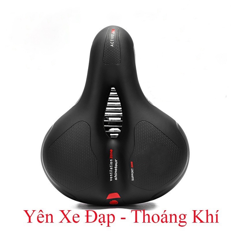 Yên xe đạp thể thao , Carbon siêu êm , da PU cao cấp, Yên xe thể thao Siêu Êm Siêu Mềm Thoáng Khí