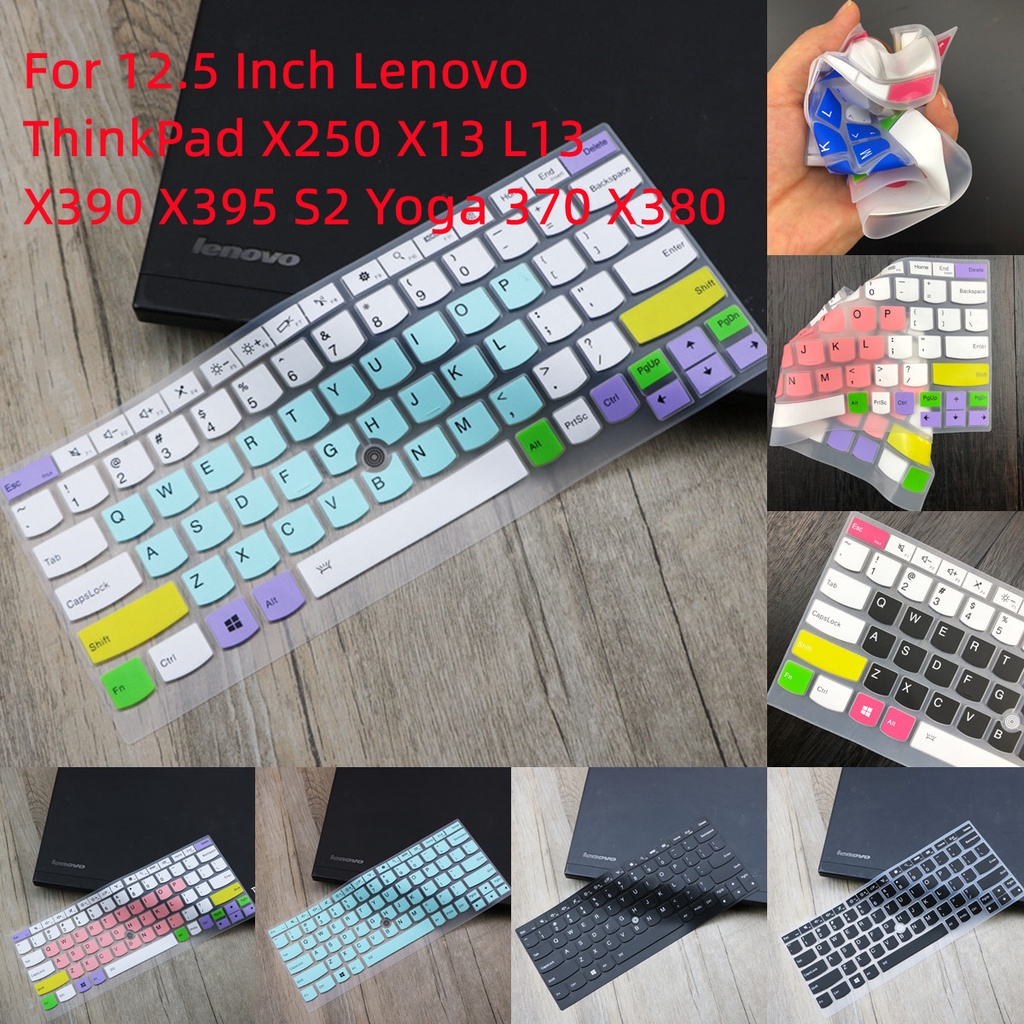 Ốp Máy Tính Bảng Silicon Siêu Mỏng Chống Thấm Nước 12.5 Inch Lenovo ThinkPad X250 X13 L13 X390 X395 S2 Yoga 370 X380