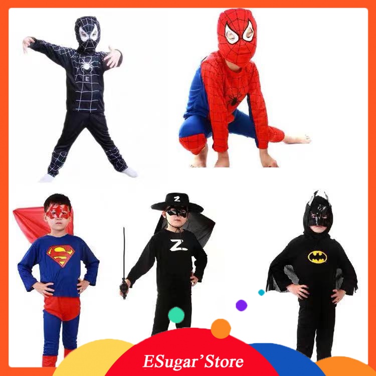 Trang PhụC Halloween Siêu Anh HùNg Cho Bé Trai