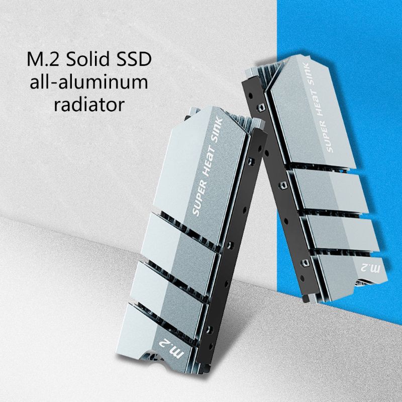 Bộ Tản Nhiệt Nhôm M.2 Ssd Nvme Ngff Kèm Đệm Tản Nhiệt Cho M2 2280 | BigBuy360 - bigbuy360.vn