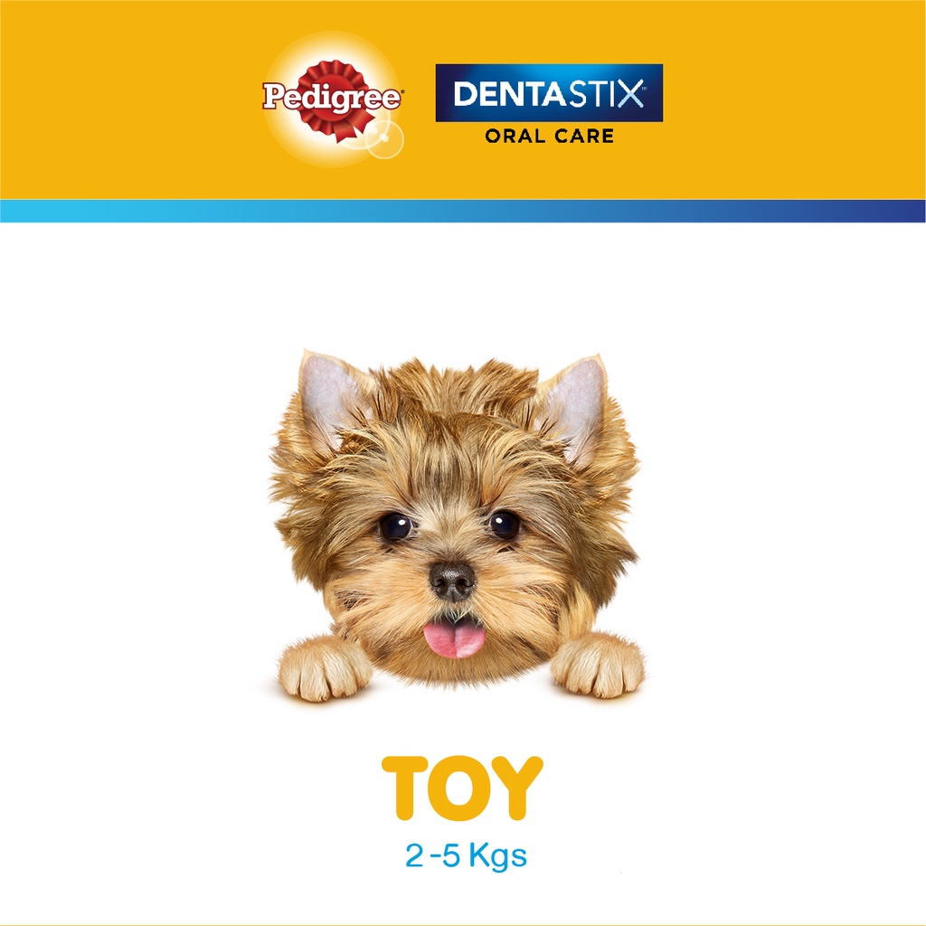 Bộ 3 bánh xương cho chó kiểng Pedigree Dentastix 60g