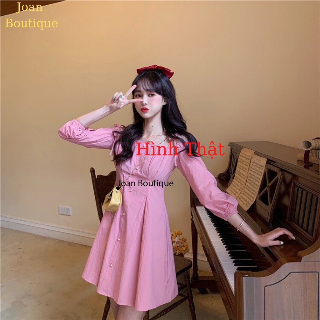 Đầm dự tiệc trễ vai nữ công chúa, váy xinh tiểu thư dáng xòe sang trọng | BigBuy360 - bigbuy360.vn