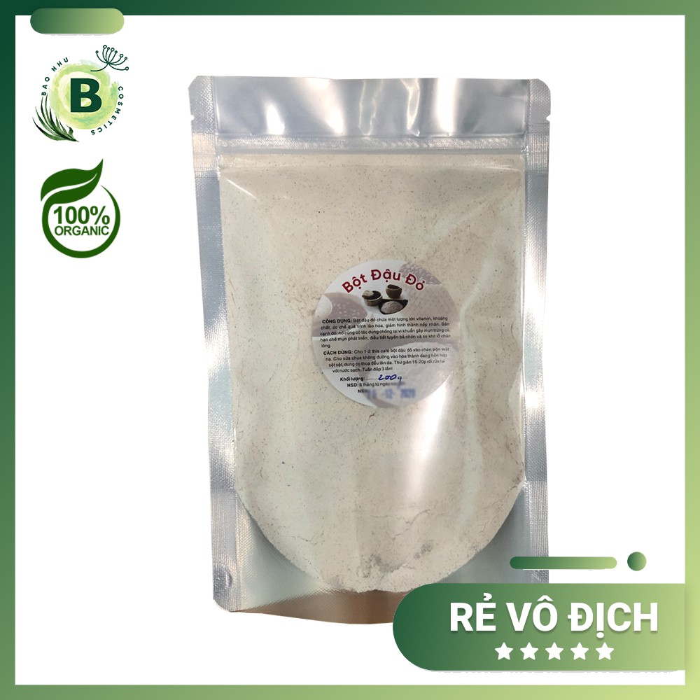 Bột Đậu Đỏ Dưỡng Da Handmade