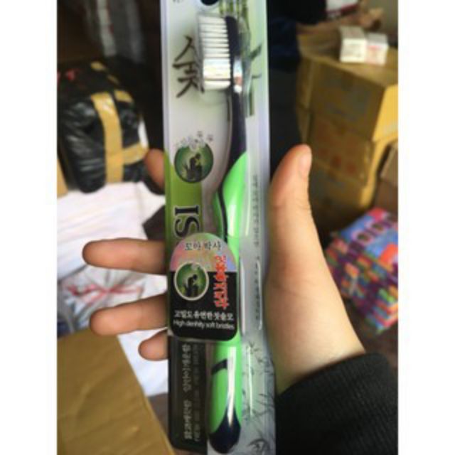 Bàn chải than tre hàn quốc combo 5 chiếc