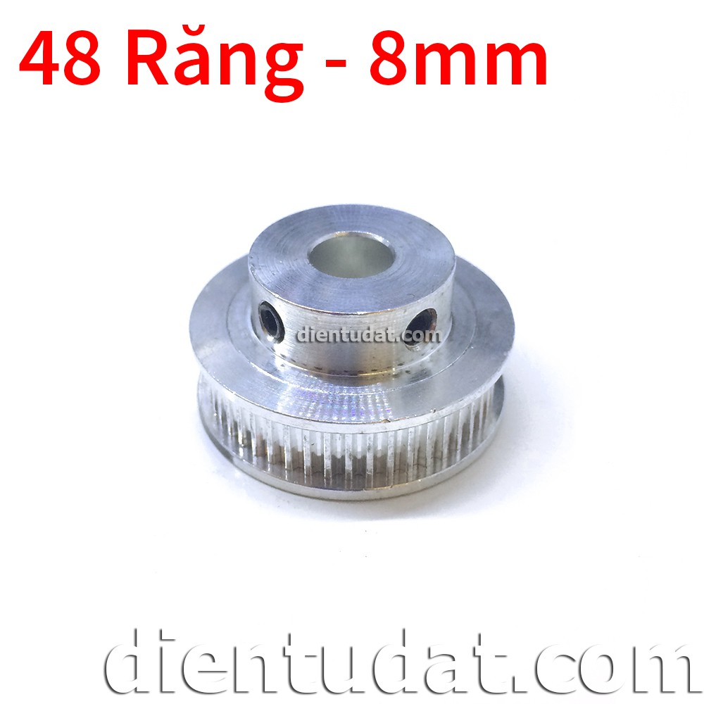 Bánh răng motor Pulley GT2 - 48 răng 8mm