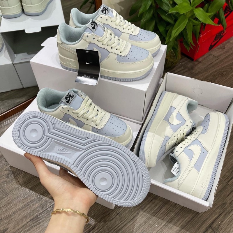 GIÀY AF1 LOW CR.EAM KHOAI MÔN SC [ FULL BOX + FREE SHIP ]