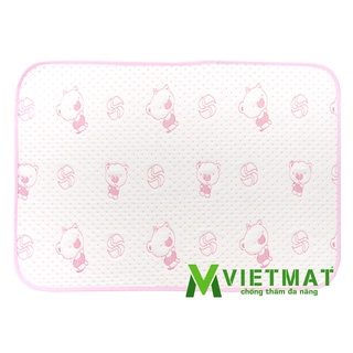 Tấm lót chống thấm cho bé VIETMAT các size 50x70, 60x90, 70x100, 70x110, 70x120, 70x130 và 80x120cm