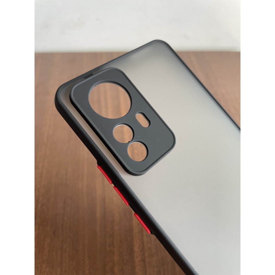 Ốp lưng nhám cho Xiaomi Redmi 12 / 12X / 12S/ 12 Pro/ 12S Pro viền dẻo, lưng chống bán vân tay