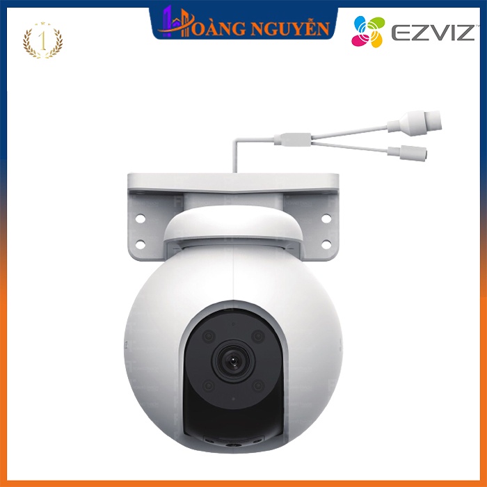 Camera H8 Pro EZVIZ 2K Không Dây WiFi 360 Ngoài Trời Thông Minh,Thiết kế Chống Nước IP65,Tầm nhìn đêm 30m