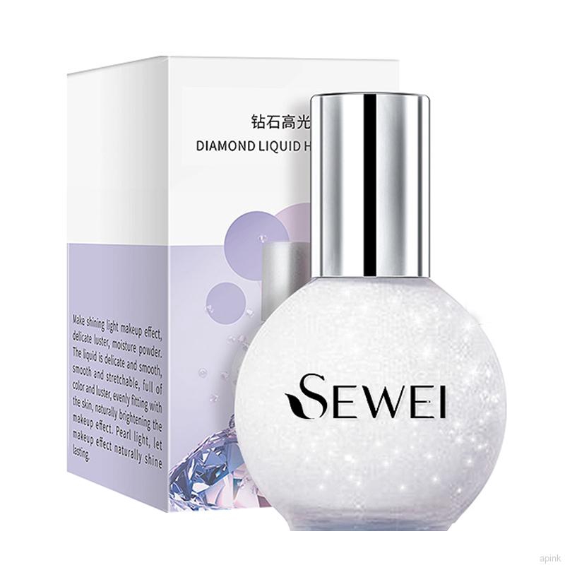 [Hàng mới về] Bắt sáng dạng lỏng dùng tạo khối/tạo điểm sáng 3D làm trắng da chai đựng hình bóng đèn nhỏ gọn