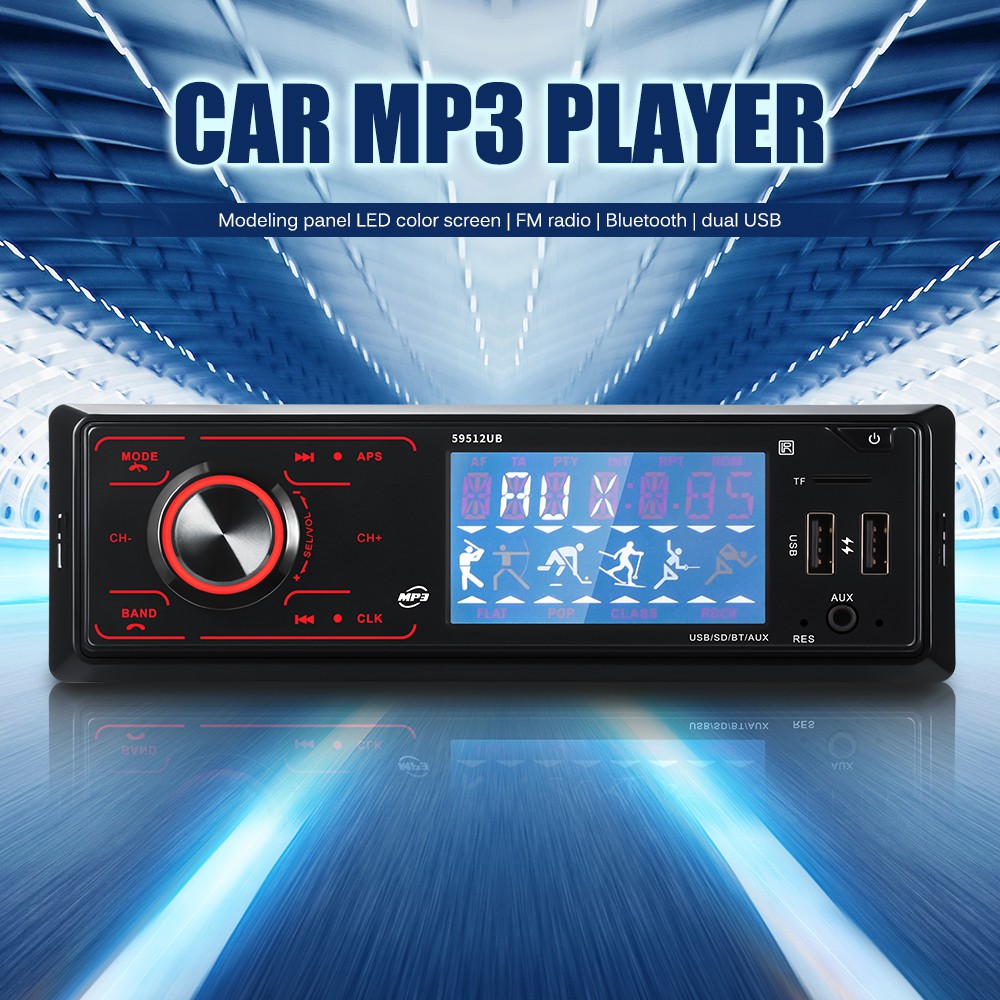 IN STOCK Car Mp3 Player Black Car Radio Car Music Player USB SD Car FM Player