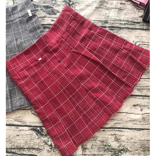 (Xả Kho) Chân Váy Tennis Caro/Kiểu Uzzlang | BigBuy360 - bigbuy360.vn
