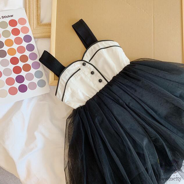 Đầm Công Chúa Phối Ren Cho Bé Gái