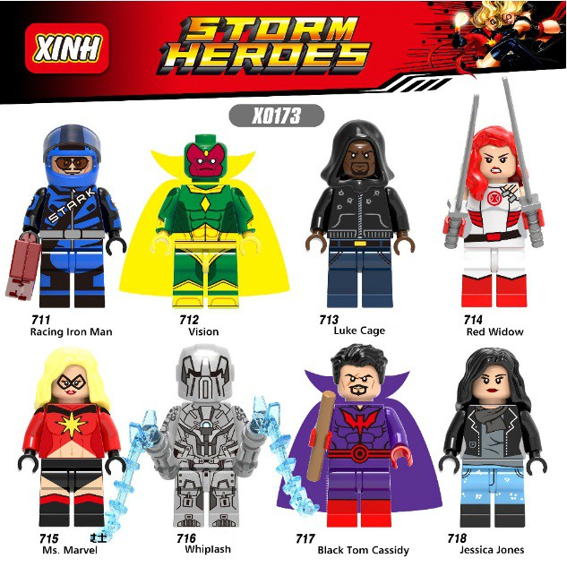 Minifigures Super Heroes Các Nhân Vật Siêu Anh Hùng Mới Nhất X0173