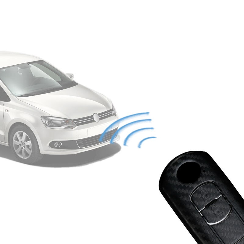 Vỏ chìa khóa thông minh 2/3 nút bằng carbon cho Mazda 2 3 6 Axela Atenza CX-5 CX5 CX-3 CX-7 CX8 CX-9 2016 2017 2018