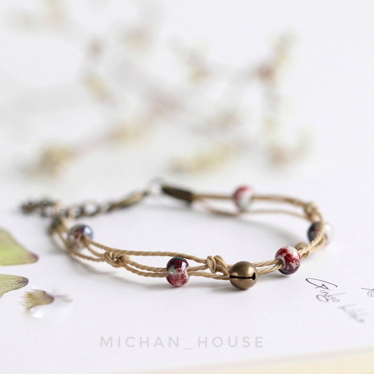 Vòng tay boho vintage nhiều màu sắc
