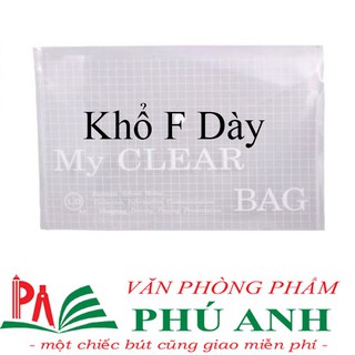 [GIÁ SẬP SÀN]Túi Clear bag khổ F