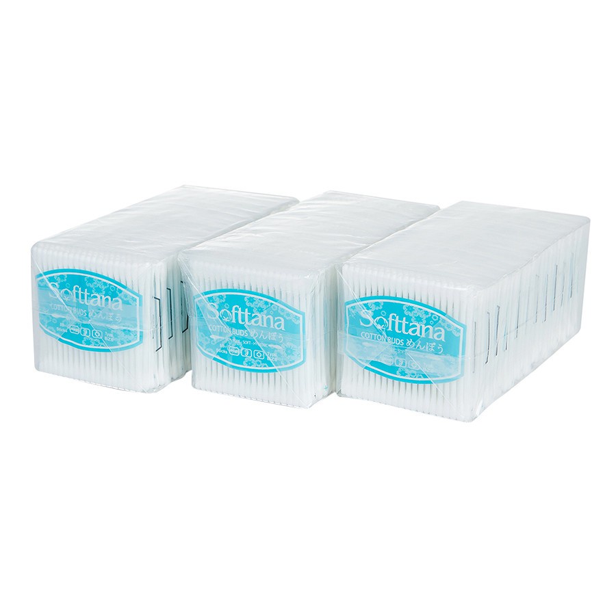 Tăm bông Softana loại trẻ em túi/80 que