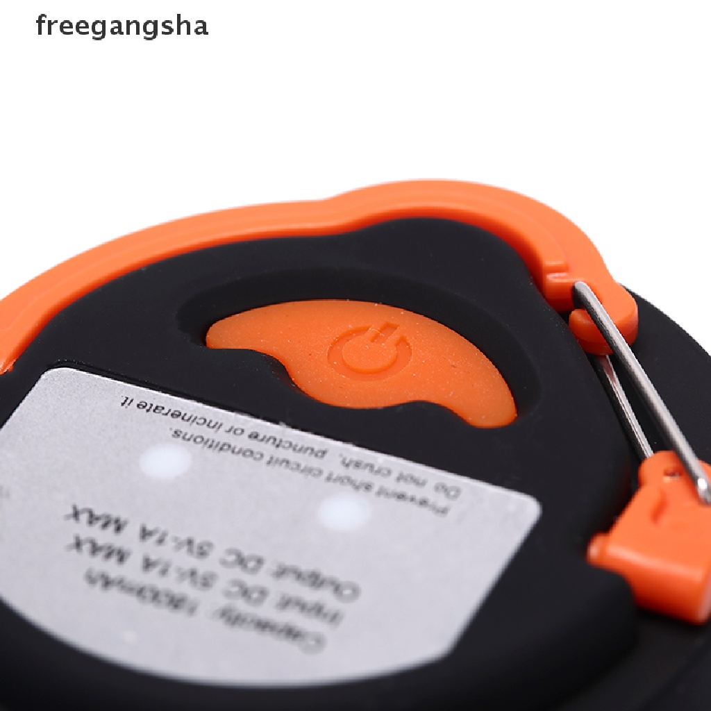 [FREG] Portable LED Hiking Camping Lantern Tent Fishing Lamp Light USB Rechargeable FDH