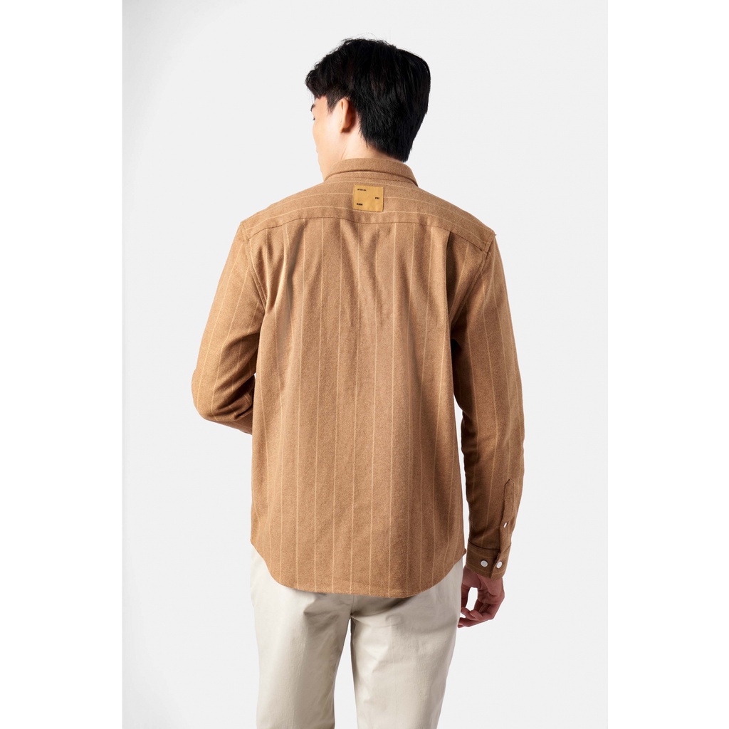 Áo Sơ Mi Nam Flannel Tay Dài Sọc Dọc Form Regular - Routine 10F22SHL028