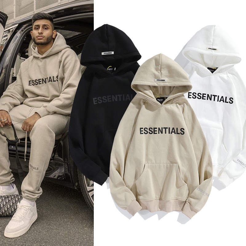 🎁ESSENTIALS💥 Áo Khoác Hoodie Nỉ Có Mũ Form Rộng ESSENTIALS - ÁO swter Nhiều Màu Unisex Nam Nữ Ulzzang 💖 | BigBuy360 - bigbuy360.vn