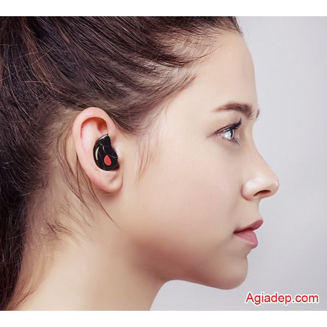 Tai nghe không dây Bluetooth Havit (Âm thanh HiFi) Hàng công nghệ mới của Agiadep (Màu đen)