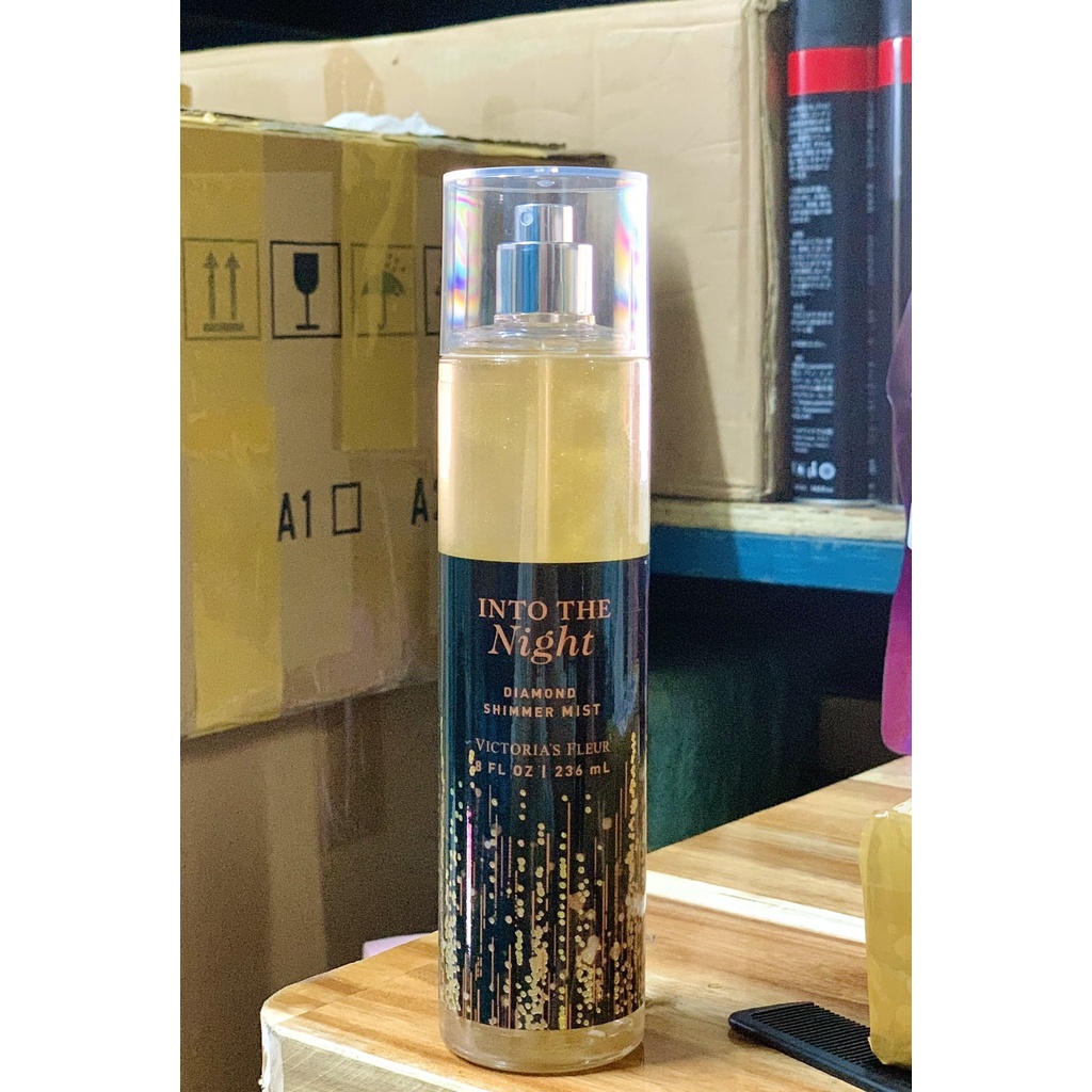 Xịt Toàn Thân BodyMist Victoria's Fleur INTO THE NIGHT  236ML