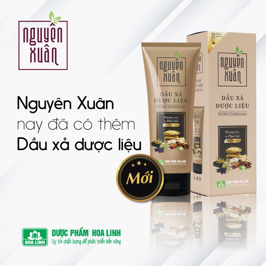 ✔️BIG SALE✔️ Dầu xả dược liệu Nguyên Xuân dây 10 gói x 5,5ml