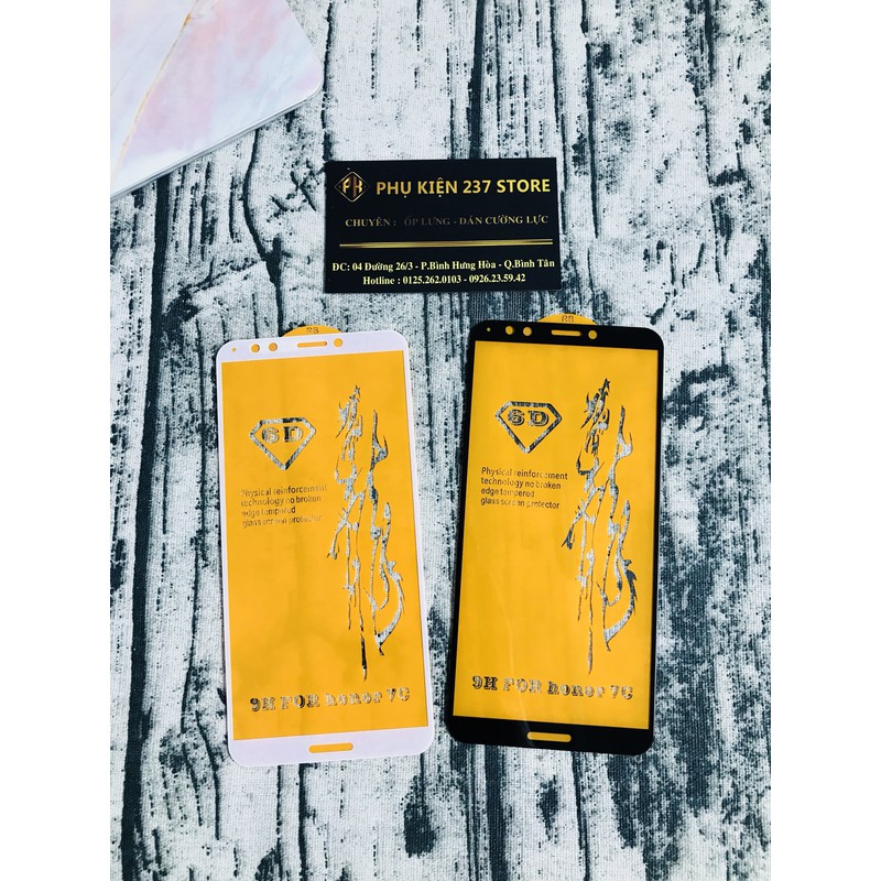 [Freeship toàn quốc từ 50k] CƯỜNG LỰC 6D HUAWEI Y7 PRO 2018 KÍNH CƯỜNG LỰC FULL MÀN 6D CAO CẤP