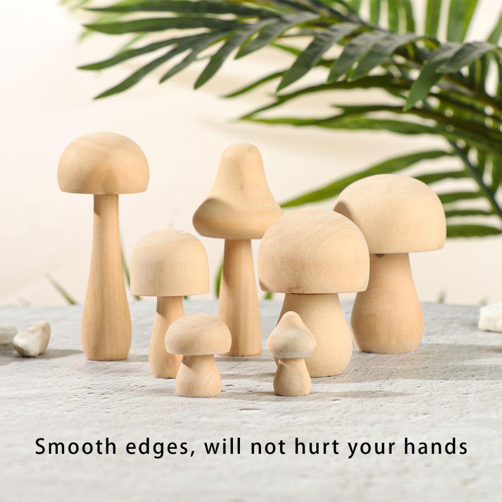 Nấm Gỗ Mini Trang Trí Nhà Búp Bê
