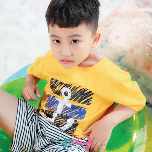 Bộ Quần Áo Vàng Mỏ Neo Jookyli MS94B0423