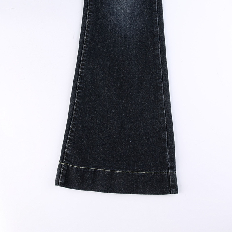 Quần Jeans Dài Ống Loe Thời Trang Dành Cho Nữ