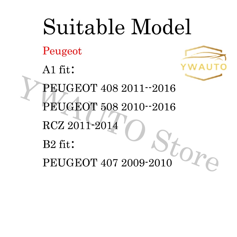 Set 2 Đèn Chiếu Logo Cho Cửa Xe Peugeot 407/408/508/RCZ/C4L/C6