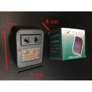 Cục adapter đổi nguồn điện 220vol ra 110vol/50W