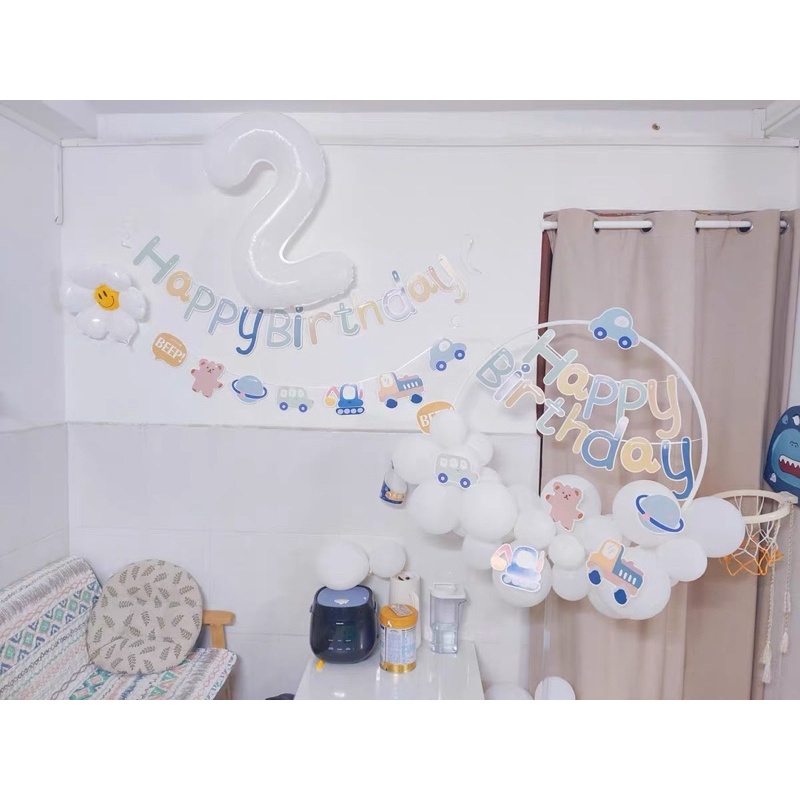 Set Trụ Trang Trí Sinh Nhật Các Chủ Đề Đa Dạng Cho Các Bé, Combo Trang trí Sinh Nhật Bao Gồm Trụ