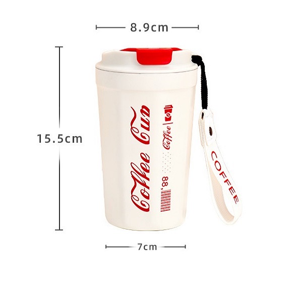 Bình Giữ Nhiệt Coffee Cun - Bình Đựng Nước Giữ Nhiệt Bằng Thép SUS304