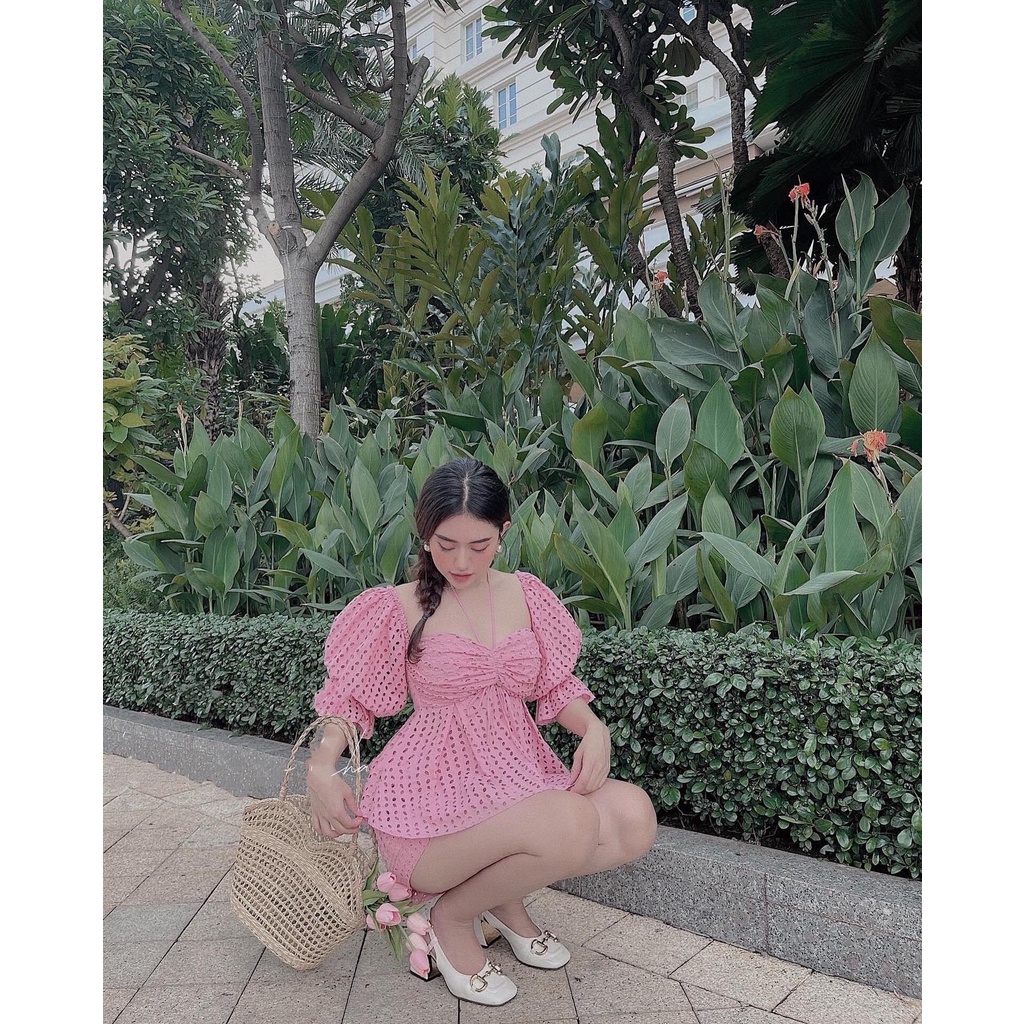 [ ZUKY CLOTHING ] SÉT REN ÁO CÚP NGỰC MIX QUẦN NGẮN