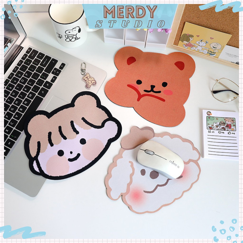 Miếng lót chuột mouse pad hoạt hình đáng yêu