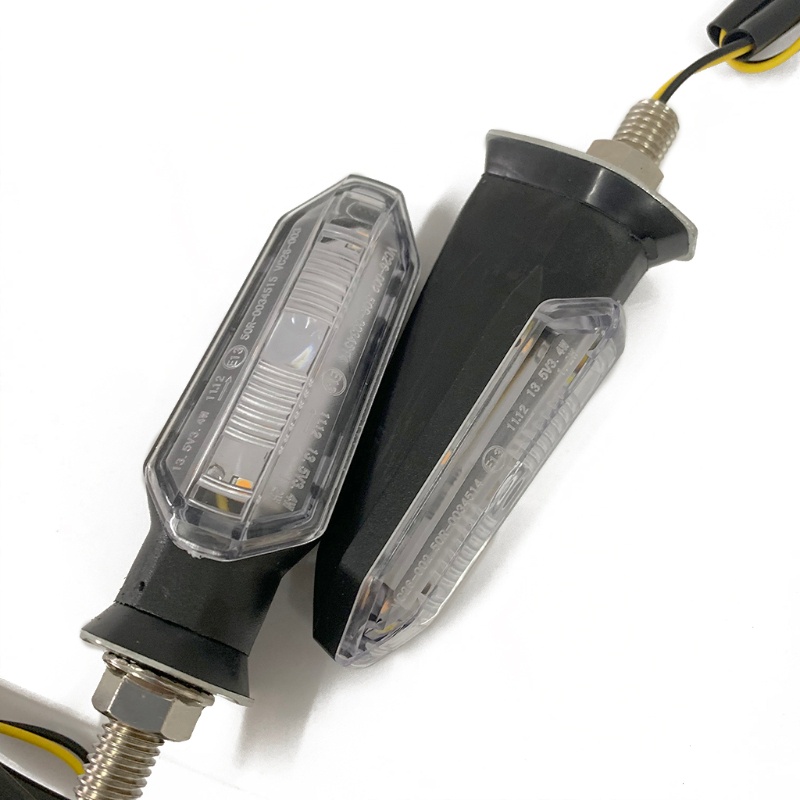 Set 2 Đèn Xi Nhan 12V Màu Hổ Phách Thay Thế Dành Cho Xe Mô Tô