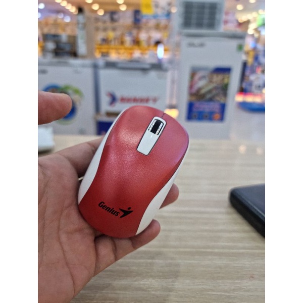 Chuột không dây Genius NX 7010 - màu đỏ 99%