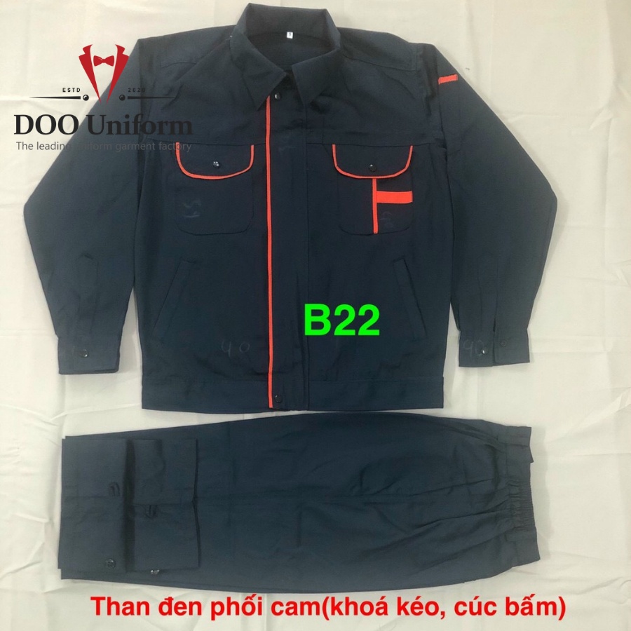 [DOO SAFETY] Đồ bảo hộ nam full size, đủ màu đủ mẫu, chất vải kaki bền