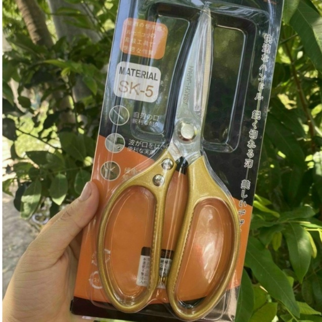 Kéo Làm Bếp Đa Năng Siêu Phẩm Nội Địa Nhật SK5 Siêu Sắc, Kéo Cắt Gà, Cắt Vịt, Cắt Thịt Các Loại
