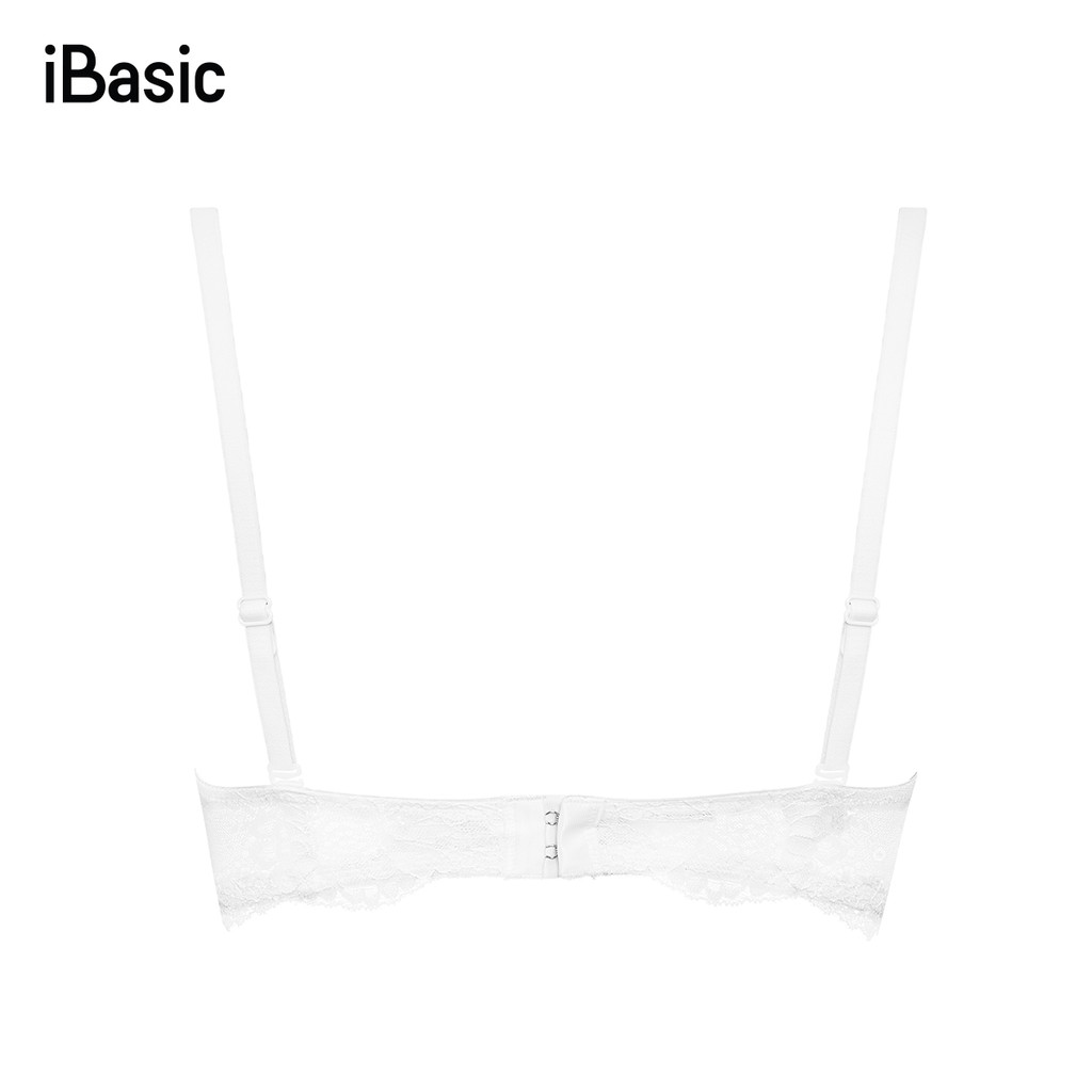 Áo ngực Tshirt phom cup lớn ren mút mỏng iBasic VA082