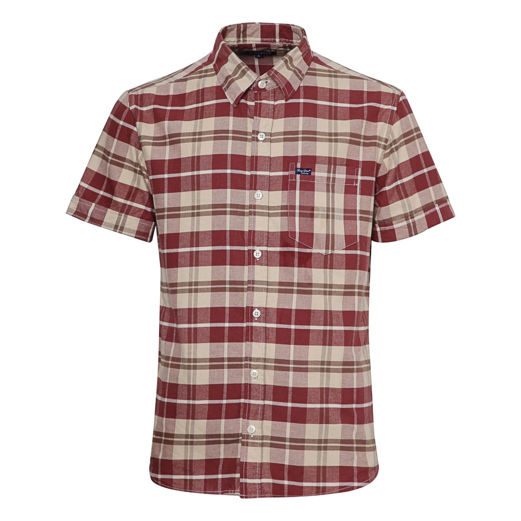 [Mã FAMALLT5 giảm 15% đơn 150K] Áo sơ mi nam caro cao cấp ngắn tay Pious HAHANT604 | BigBuy360 - bigbuy360.vn