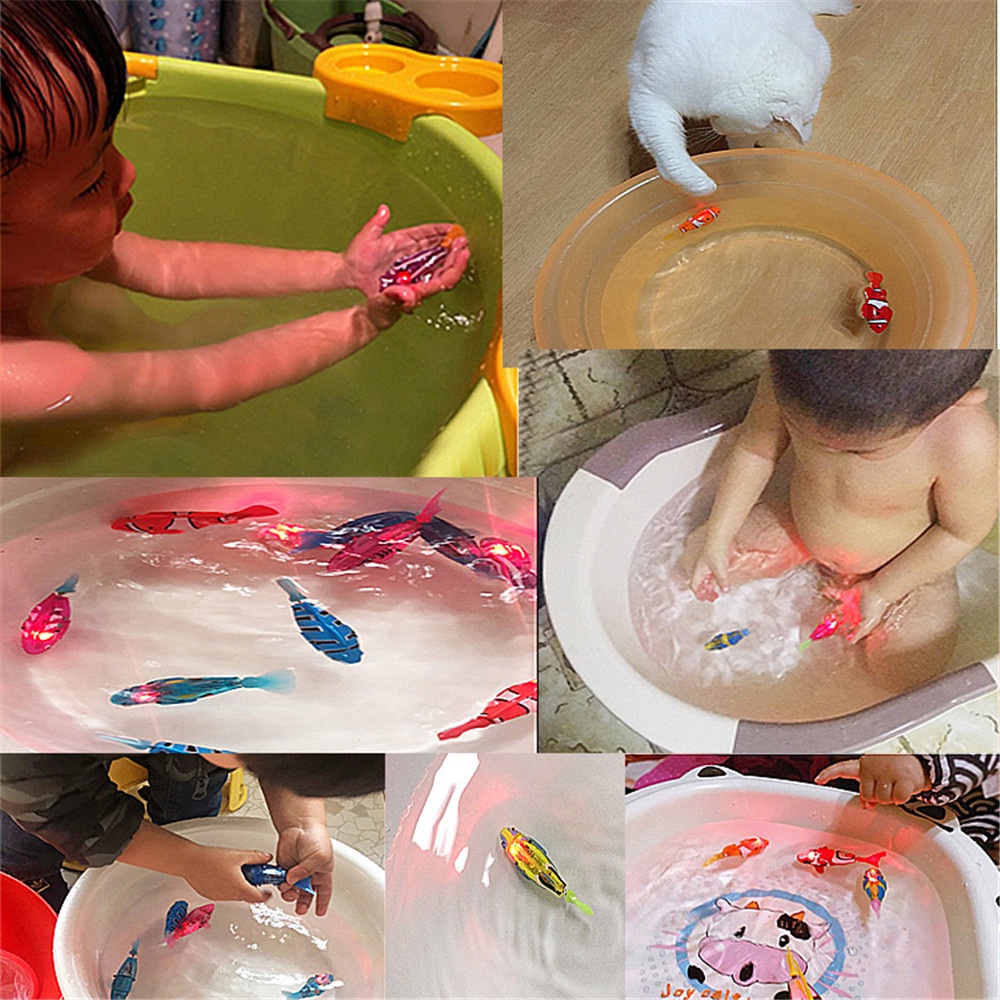 1 cá đồ chơi phát sáng dễ thương cho bé