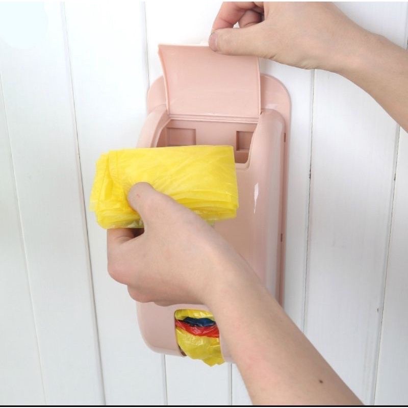 Khay đựng túi nilon gấp gọn. Hộp đựng túi bóng. Hộp đựng túi nilong. Hộp đa năng đựng đồ